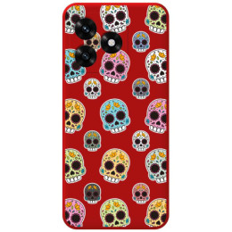 Funda Silicona Líquida Roja para Huawei Honor X5c Plus...
