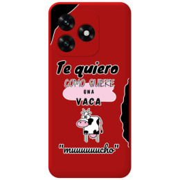 Funda Silicona Líquida Roja para Huawei Honor X5c Plus...