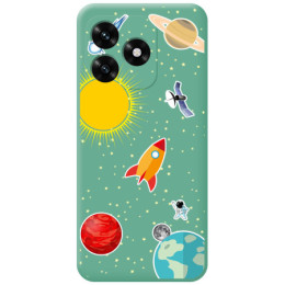 Funda Silicona Líquida Verde para Huawei Honor X5c Plus...