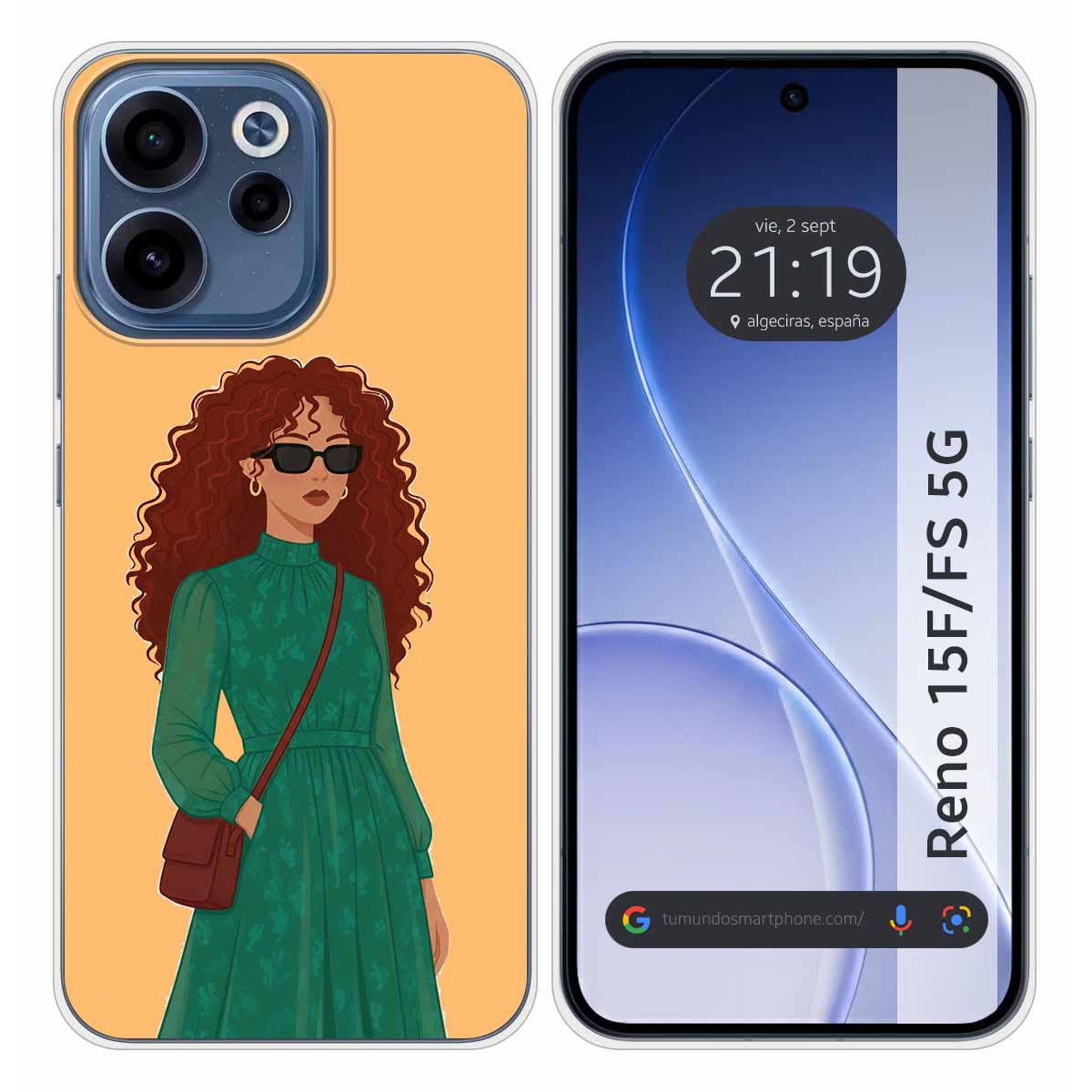 Funda Silicona para Oppo Reno 15 F / 15F 5G...