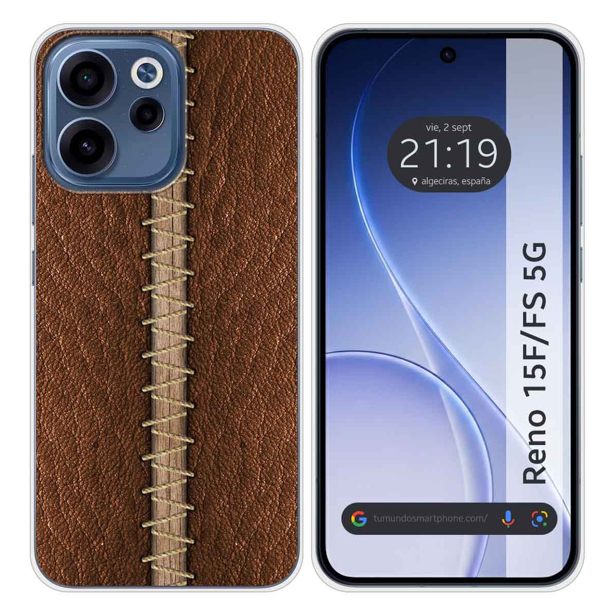Funda Silicona para Oppo Reno 15 F / 15F 5G...