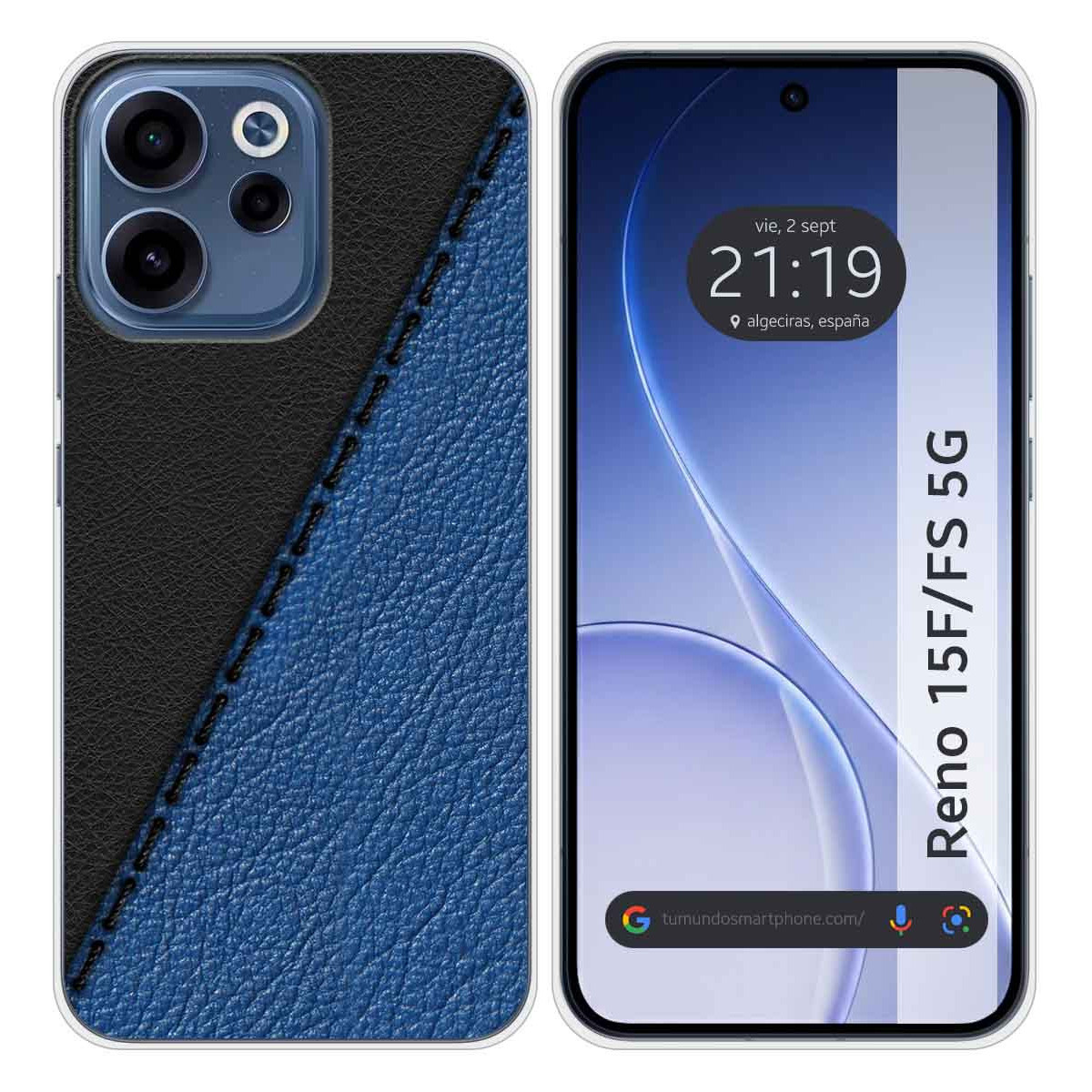 Funda Silicona para Oppo Reno 15 F / 15F 5G...