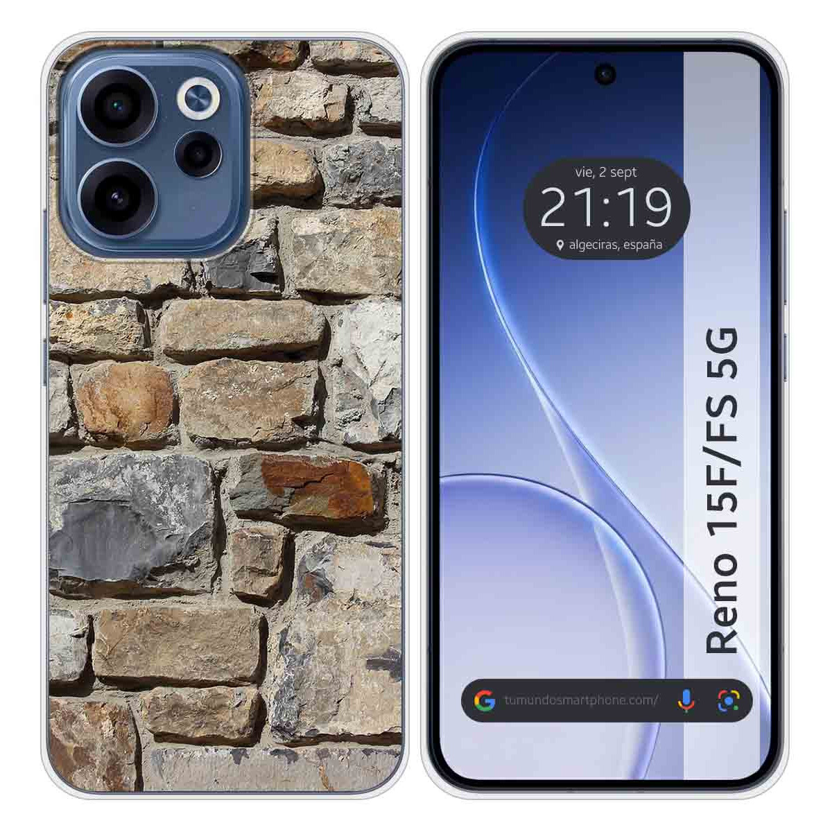 Funda Silicona para Oppo Reno 15 F / 15F 5G...