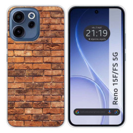 Funda Silicona para Oppo Reno 15 F / 15F 5G diseño...