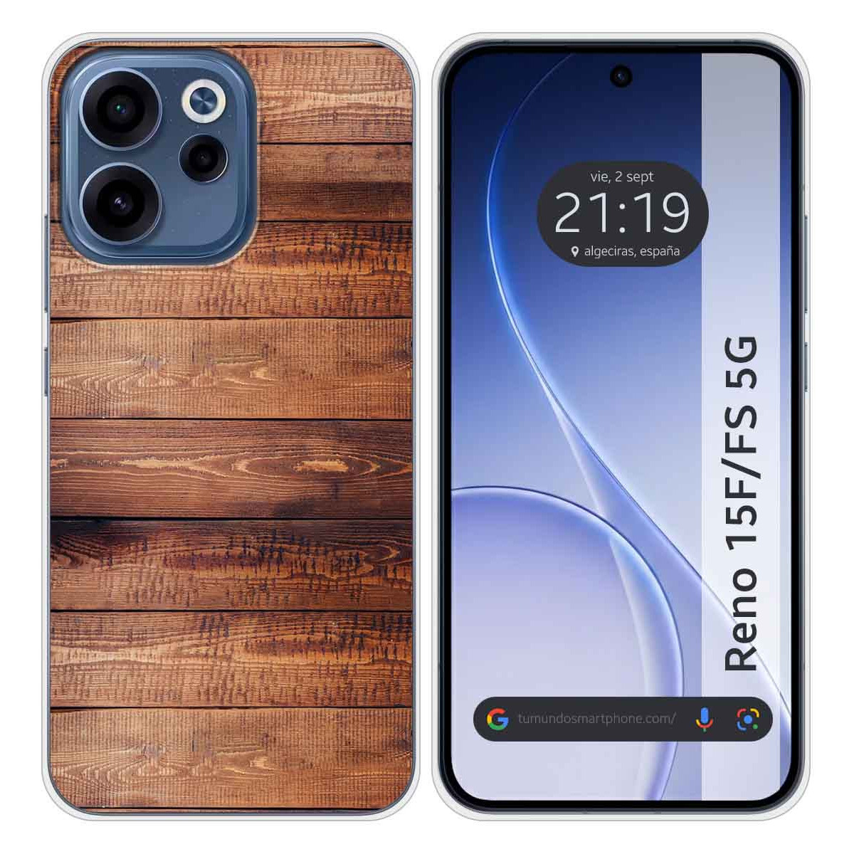 Funda Silicona para Oppo Reno 15 F / 15F 5G...