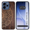 Funda Silicona para Oppo Reno 15 F / 15F 5G diseño Madera 06 Dibujos