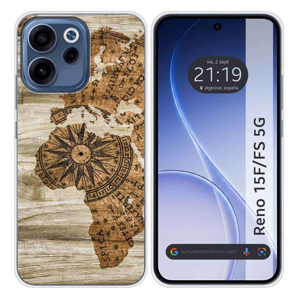 Funda Silicona para Oppo Reno 15 F / 15F 5G...