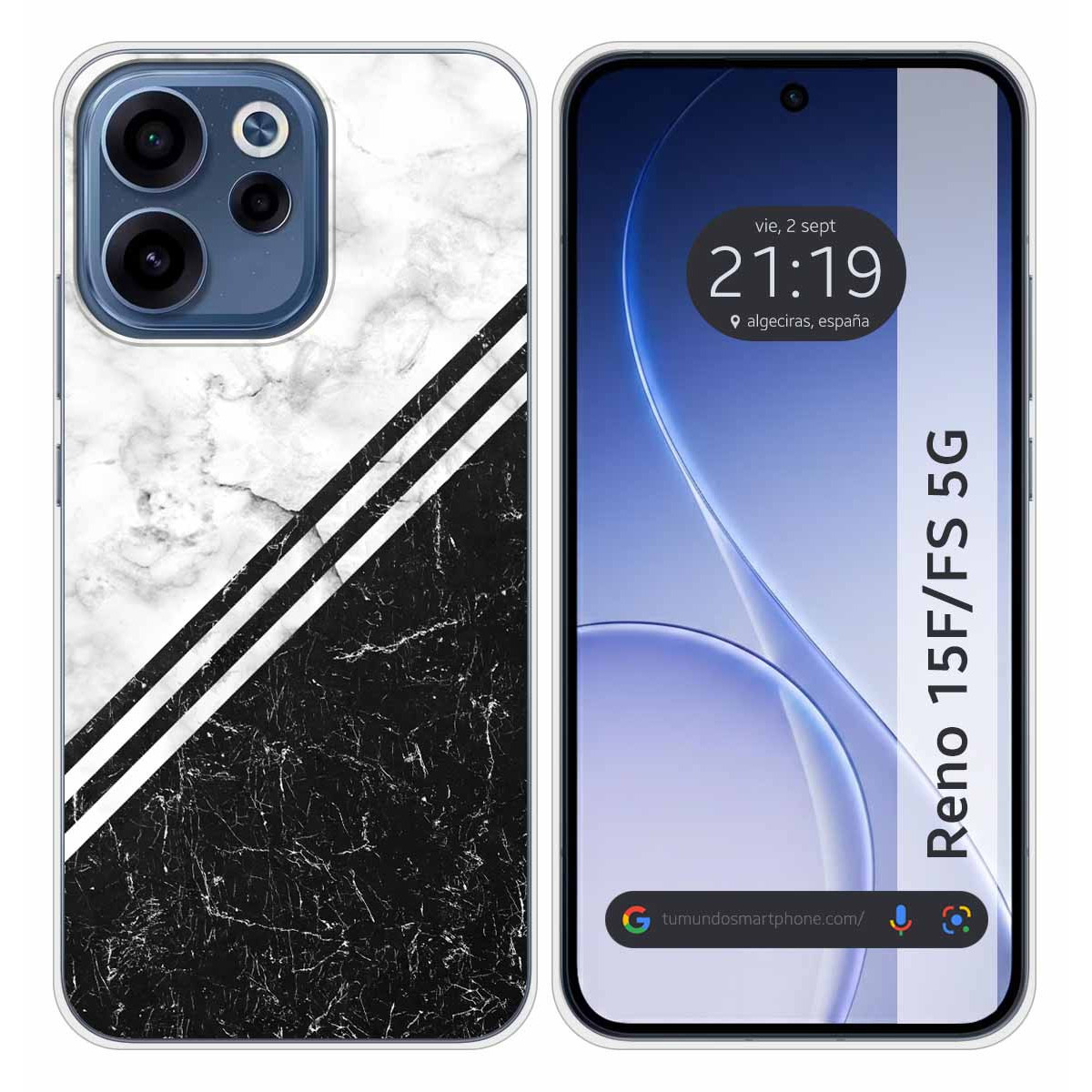 Funda Silicona para Oppo Reno 15 F / 15F 5G...