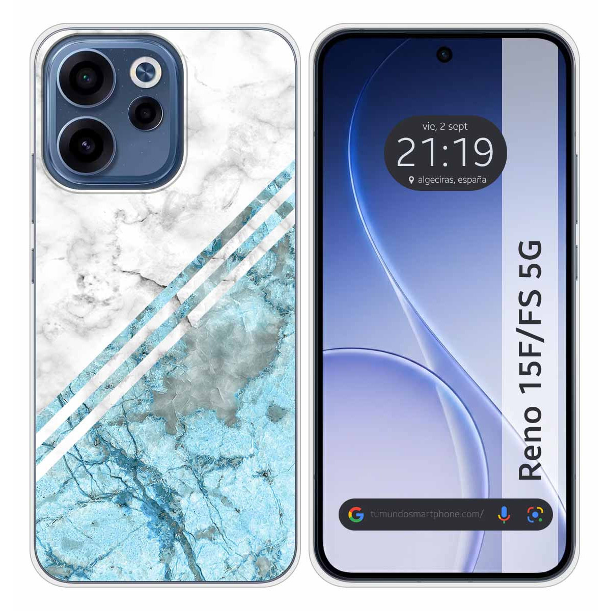 Funda Silicona para Oppo Reno 15 F / 15F 5G...