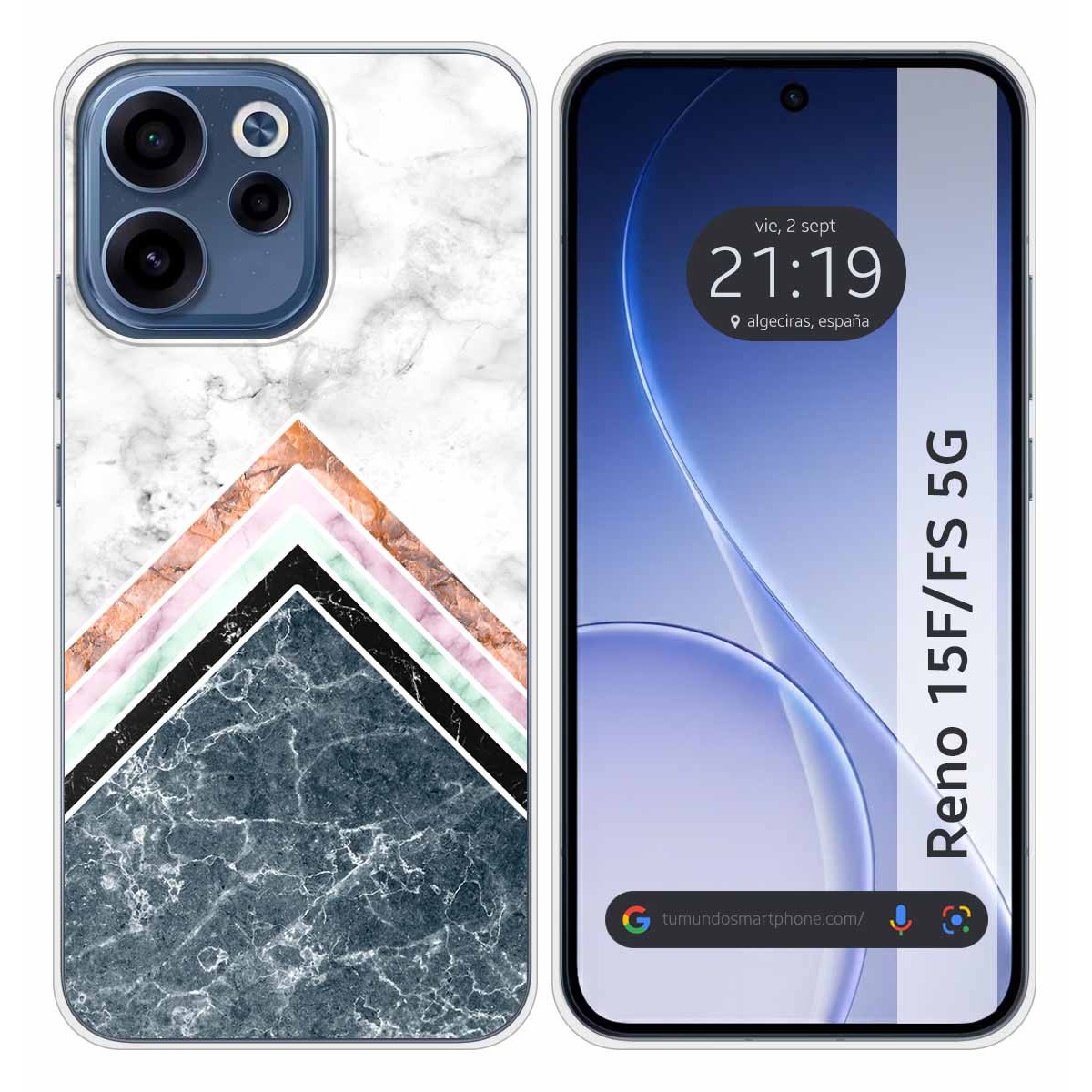 Funda Silicona para Oppo Reno 15 F / 15F 5G...