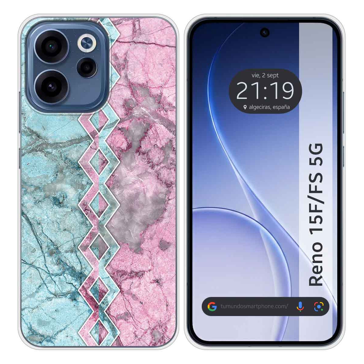 Funda Silicona para Oppo Reno 15 F / 15F 5G...