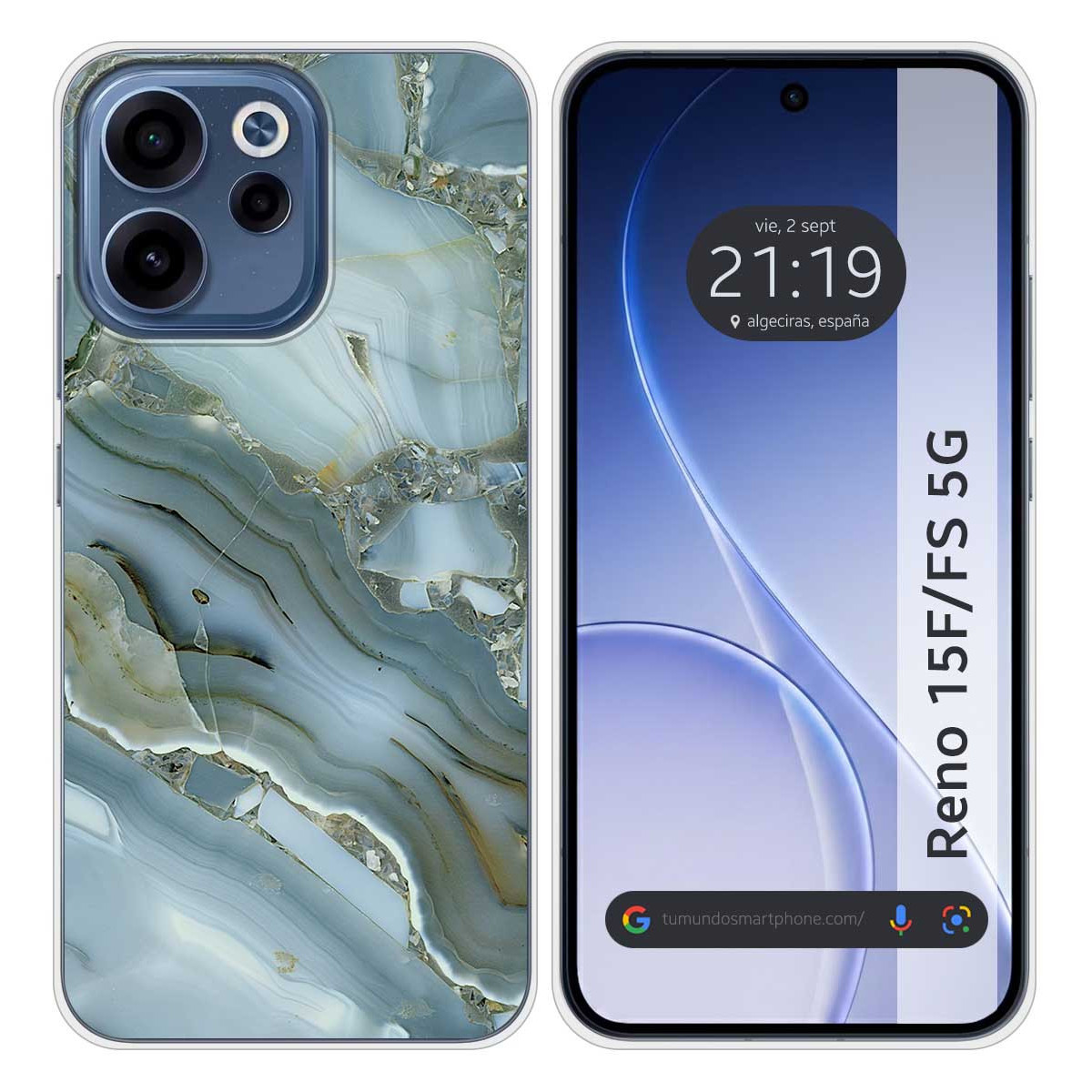 Funda Silicona para Oppo Reno 15 F / 15F 5G...