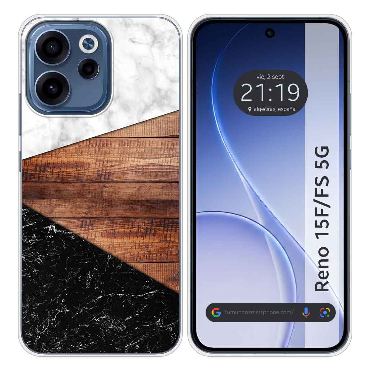 Funda Silicona para Oppo Reno 15 F / 15F 5G...