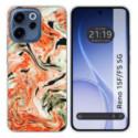 Funda Silicona para Oppo Reno 15 F / 15F 5G diseño Mármol 12 Dibujos