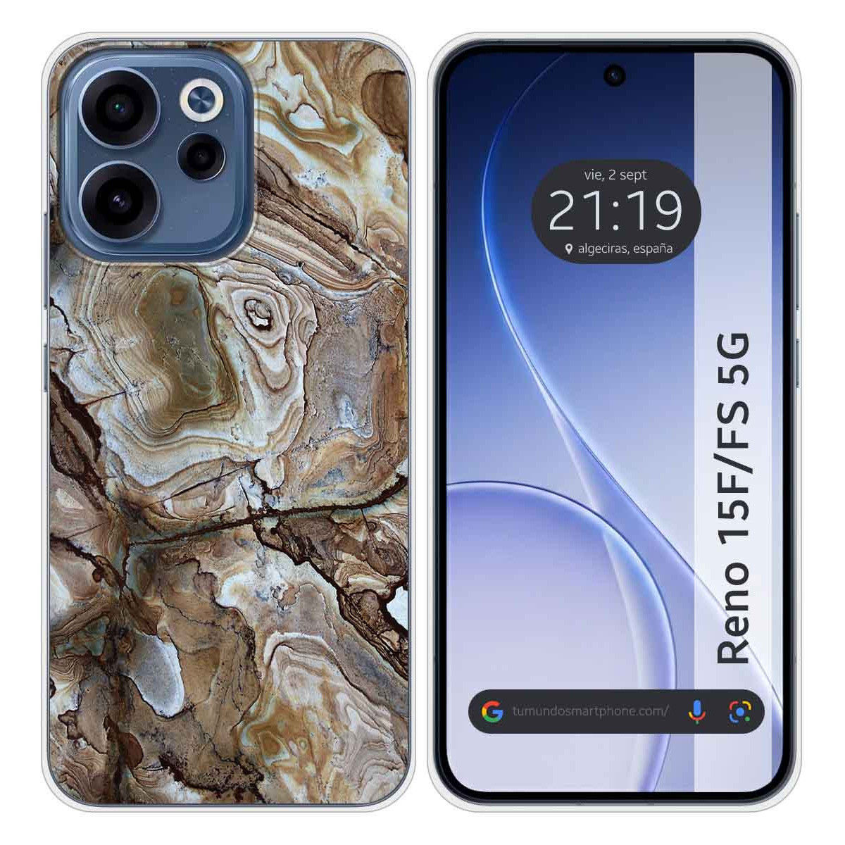 Funda Silicona para Oppo Reno 15 F / 15F 5G...