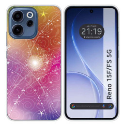 Funda Silicona para Oppo Reno 15 F / 15F 5G diseño...