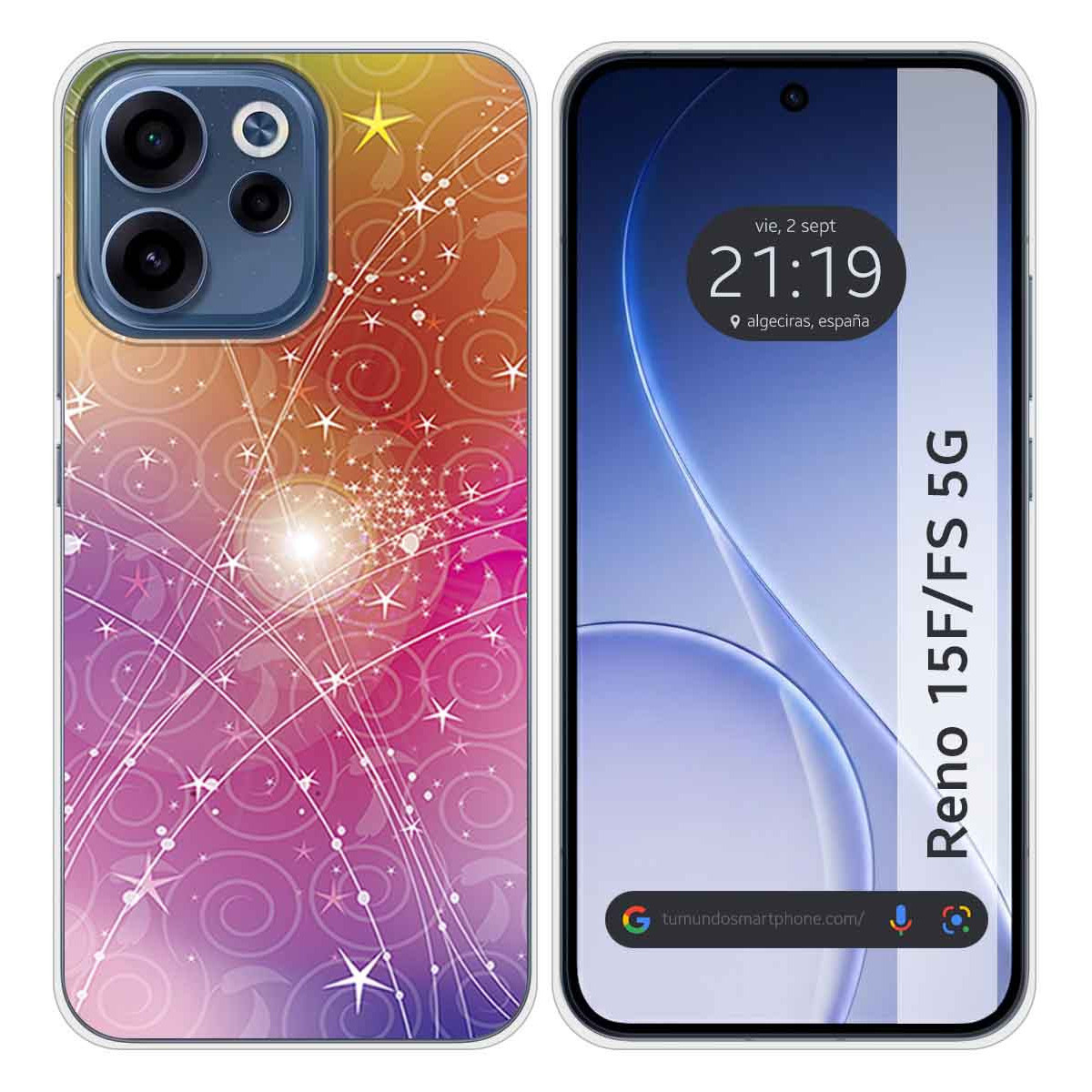 Funda Silicona para Oppo Reno 15 F / 15F 5G...