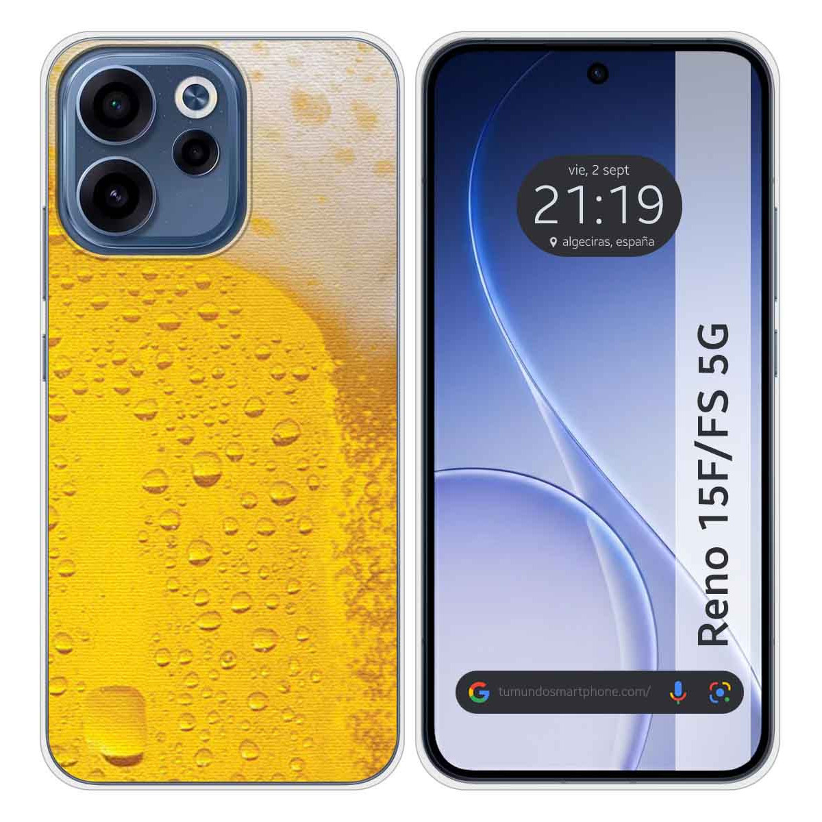Funda Silicona para Oppo Reno 15 F / 15F 5G...