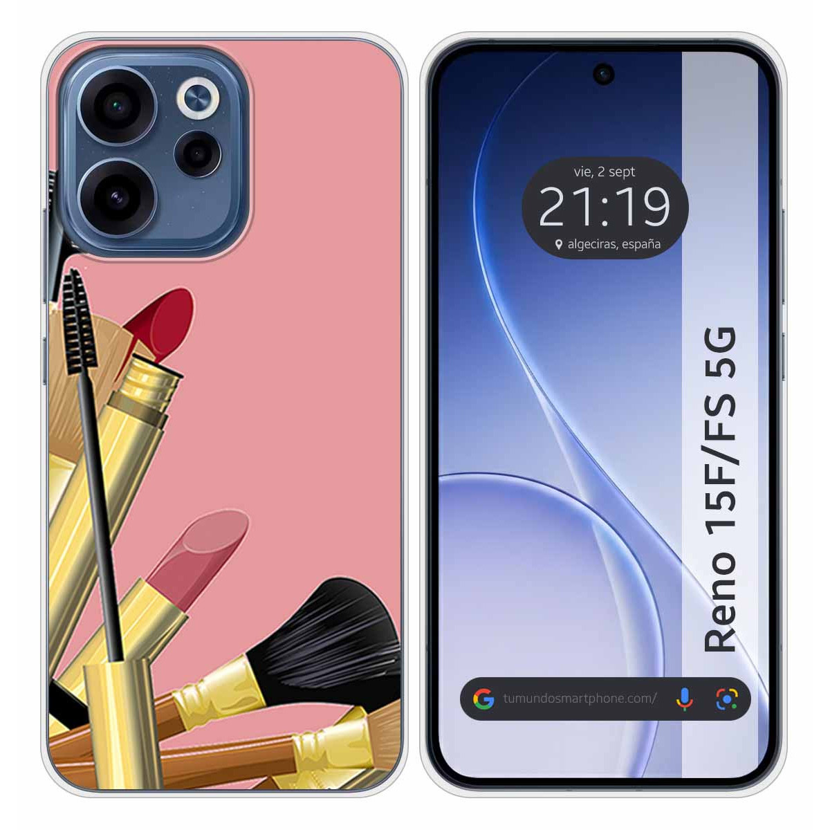 Funda Silicona para Oppo Reno 15 F / 15F 5G...