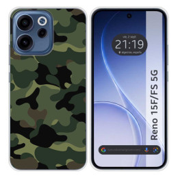 Funda Silicona para Oppo Reno 15 F / 15F 5G diseño...