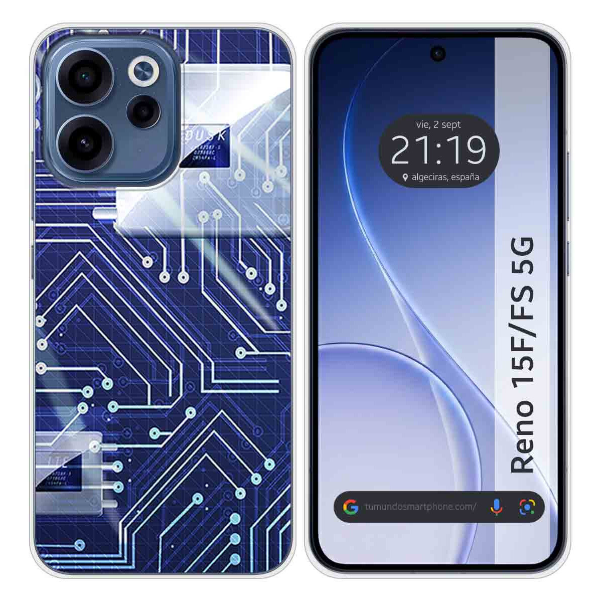Funda Silicona para Oppo Reno 15 F / 15F 5G...