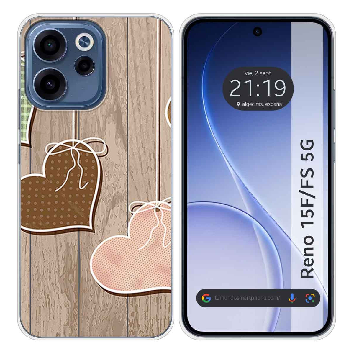 Funda Silicona para Oppo Reno 15 F / 15F 5G...