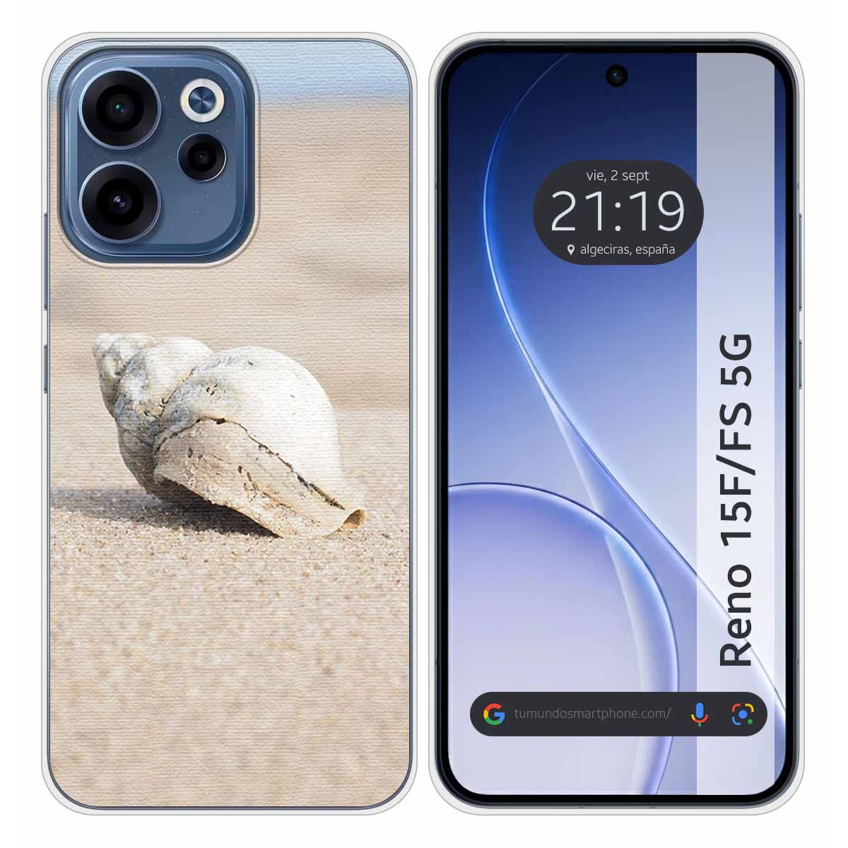 Funda Silicona para Oppo Reno 15 F / 15F 5G...
