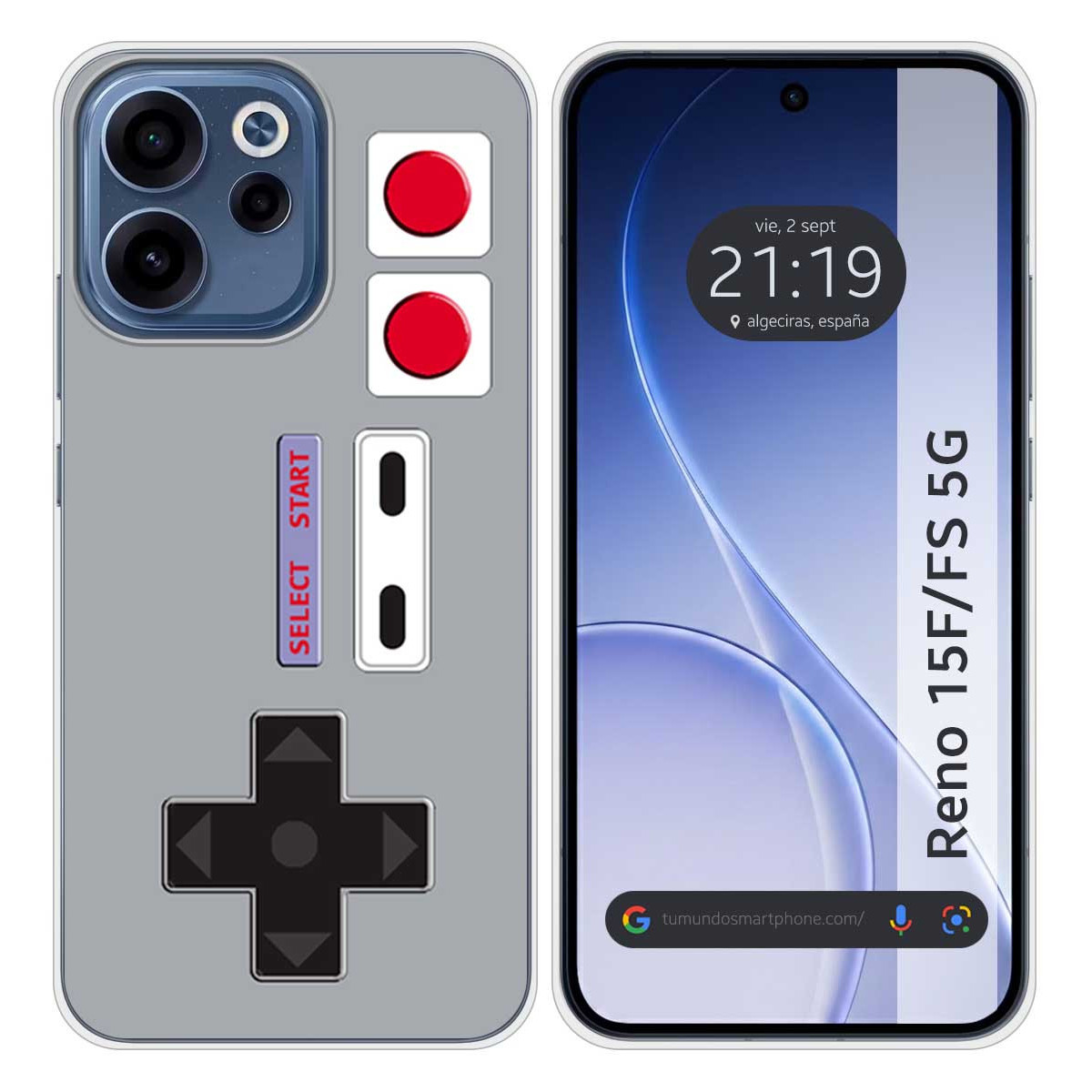 Funda Silicona para Oppo Reno 15 F / 15F 5G...