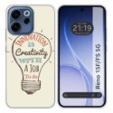 Funda Silicona para Oppo Reno 15 F / 15F 5G diseño Creativity Dibujos