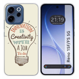 Funda Silicona para Oppo Reno 15 F / 15F 5G diseño...