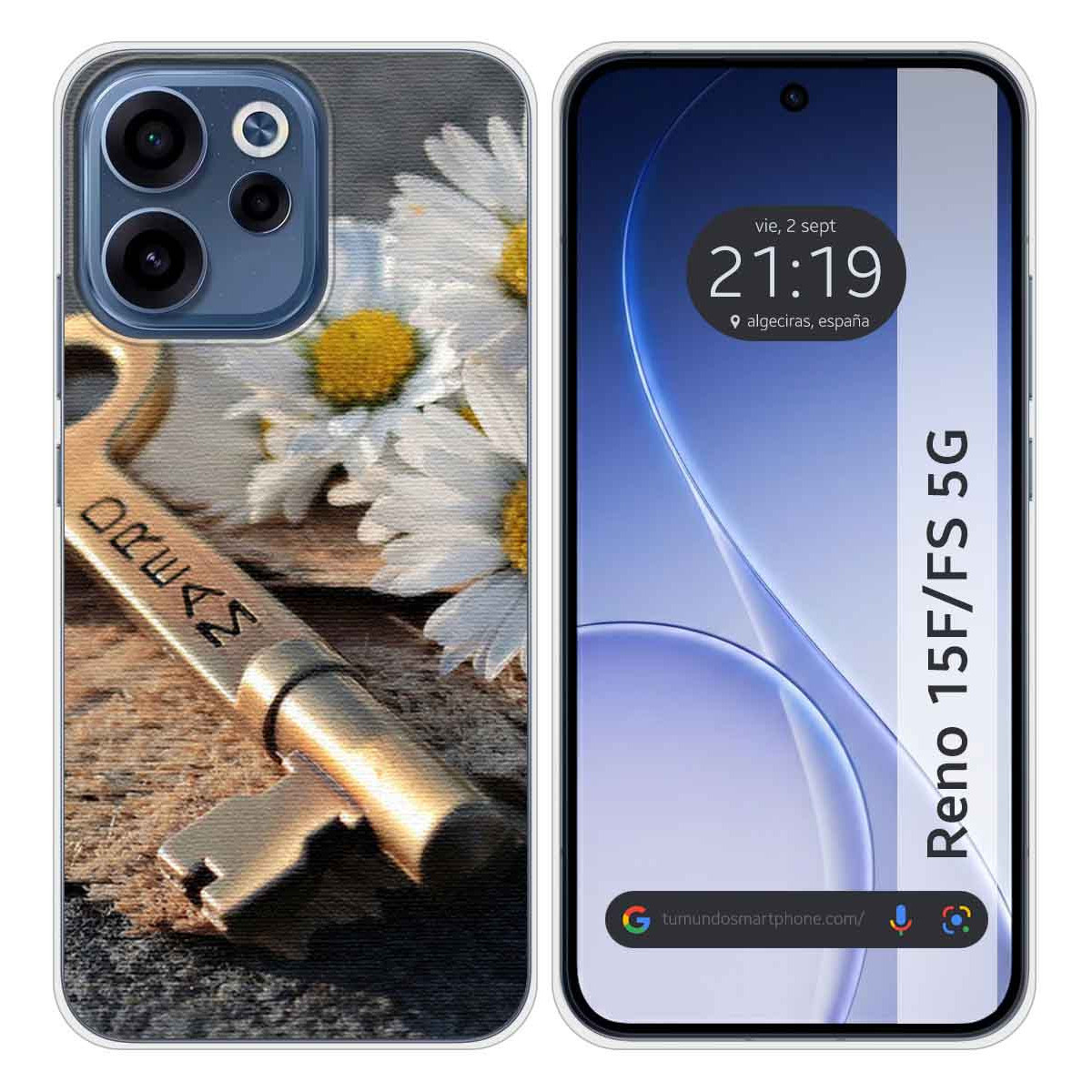 Funda Silicona para Oppo Reno 15 F / 15F 5G...