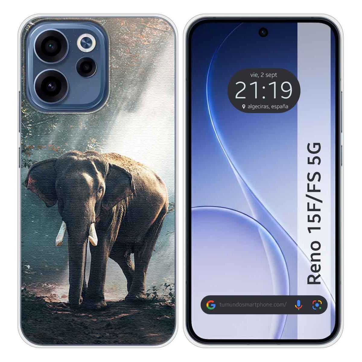 Funda Silicona para Oppo Reno 15 F / 15F 5G...