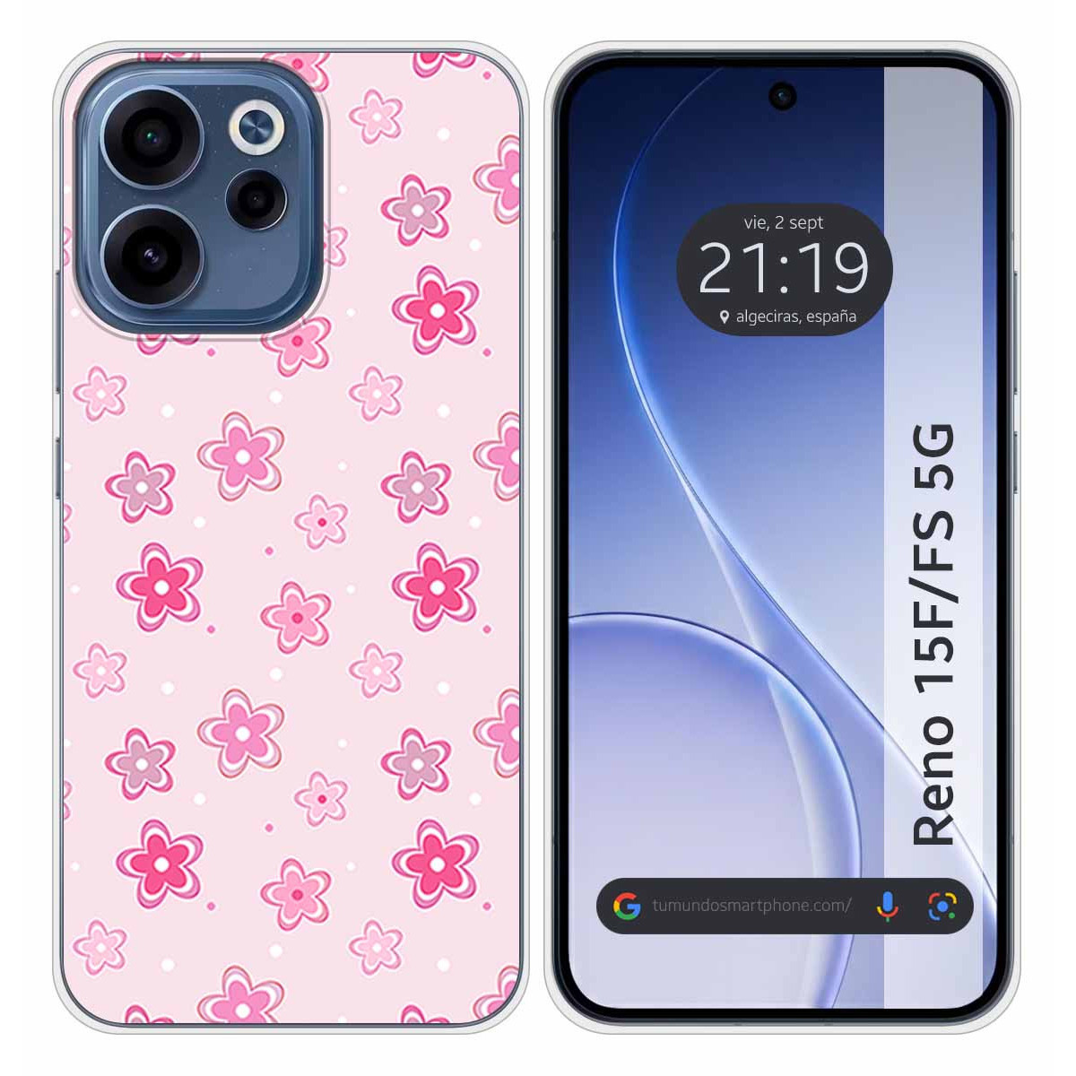 Funda Silicona para Oppo Reno 15 F / 15F 5G...