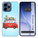 Funda Silicona para Oppo Reno 15 F / 15F 5G diseño Furgoneta Dibujos