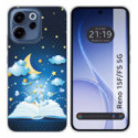 Funda Silicona para Oppo Reno 15 F / 15F 5G diseño Libro Cuentos Dibujos