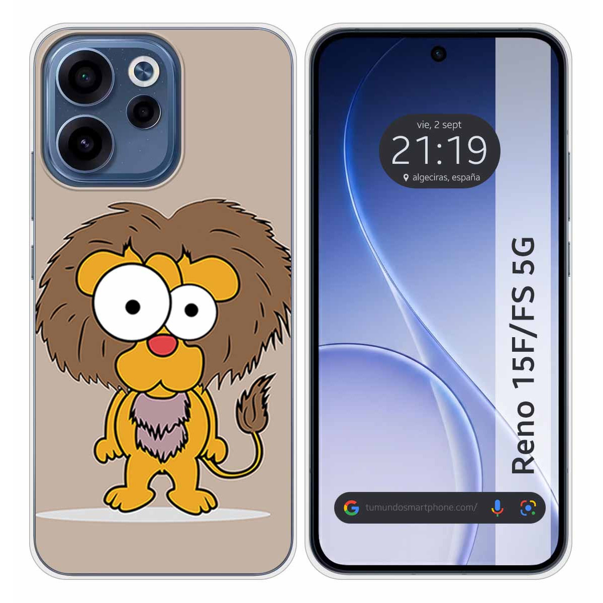 Funda Silicona para Oppo Reno 15 F / 15F 5G...