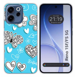 Funda Silicona para Oppo Reno 15 F / 15F 5G diseño...