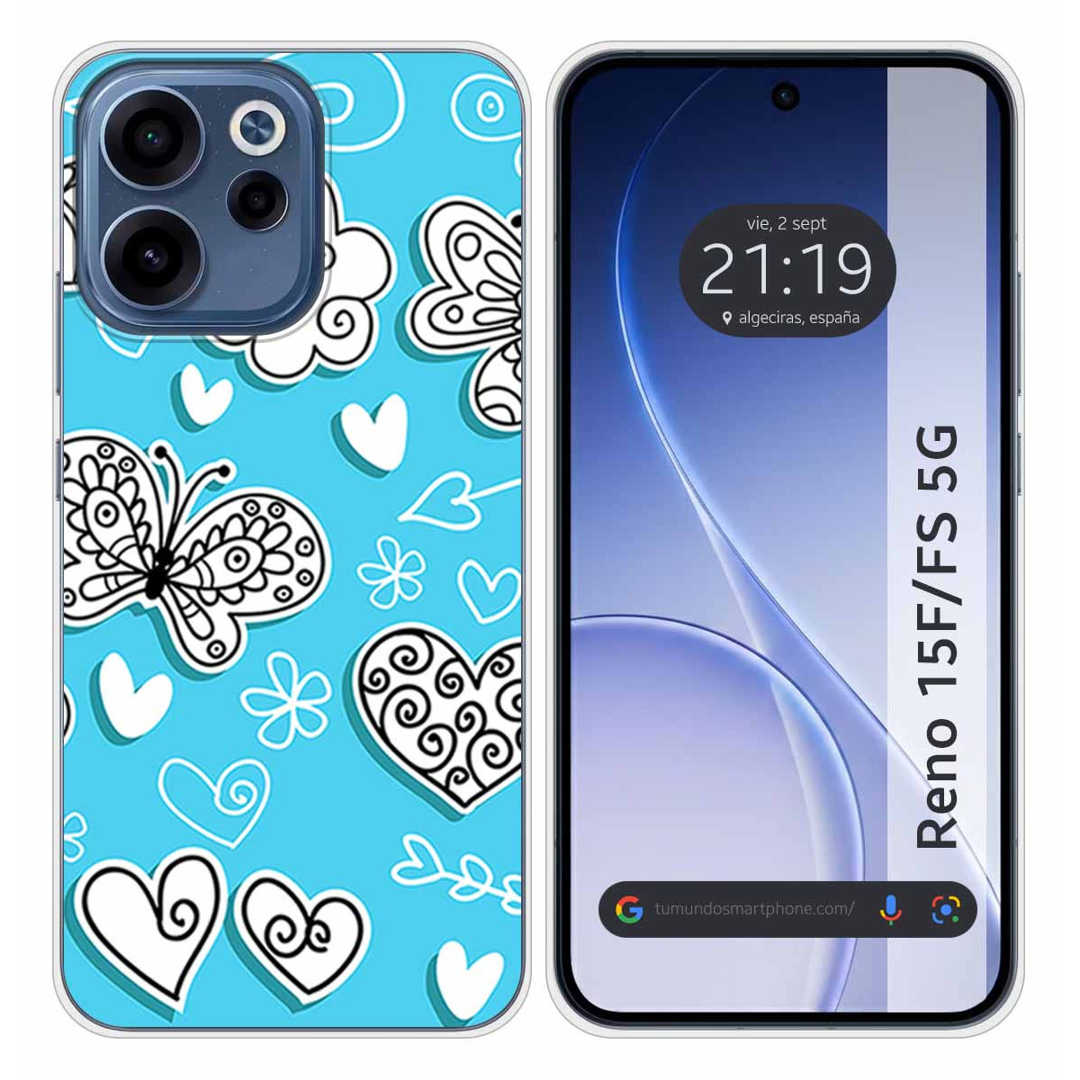 Funda Silicona para Oppo Reno 15 F / 15F 5G...