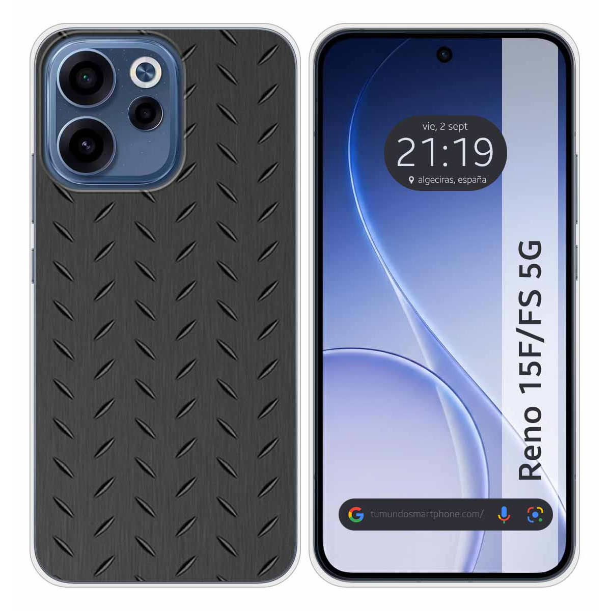 Funda Silicona para Oppo Reno 15 F / 15F 5G...