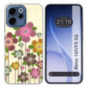 Funda Silicona para Oppo Reno 15 F / 15F 5G diseño Primavera En Flor Dibujos