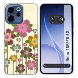Funda Silicona para Oppo Reno 15 F / 15F 5G diseño...