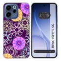 Funda Silicona para Oppo Reno 15 F / 15F 5G diseño Radial Dibujos