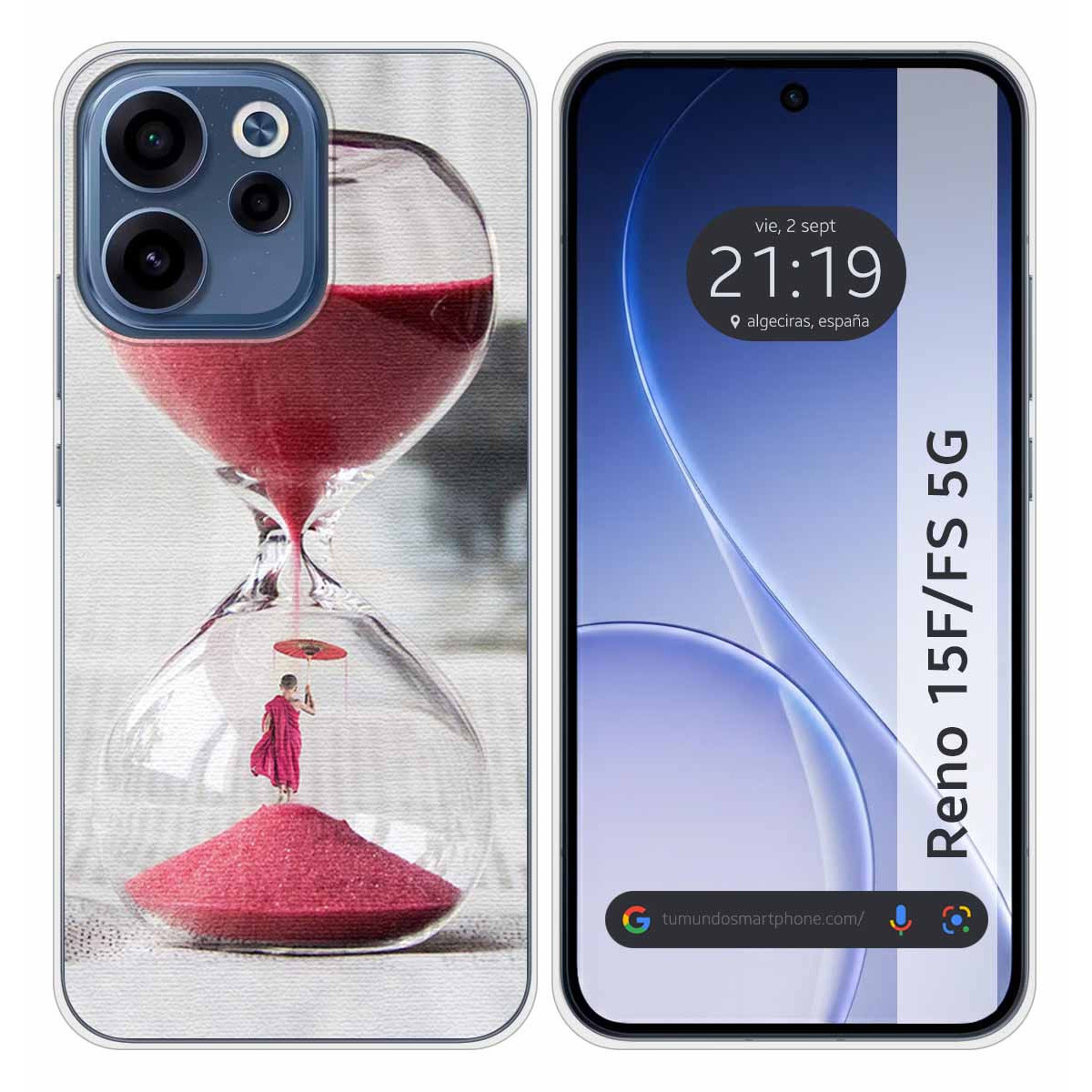 Funda Silicona para Oppo Reno 15 F / 15F 5G...