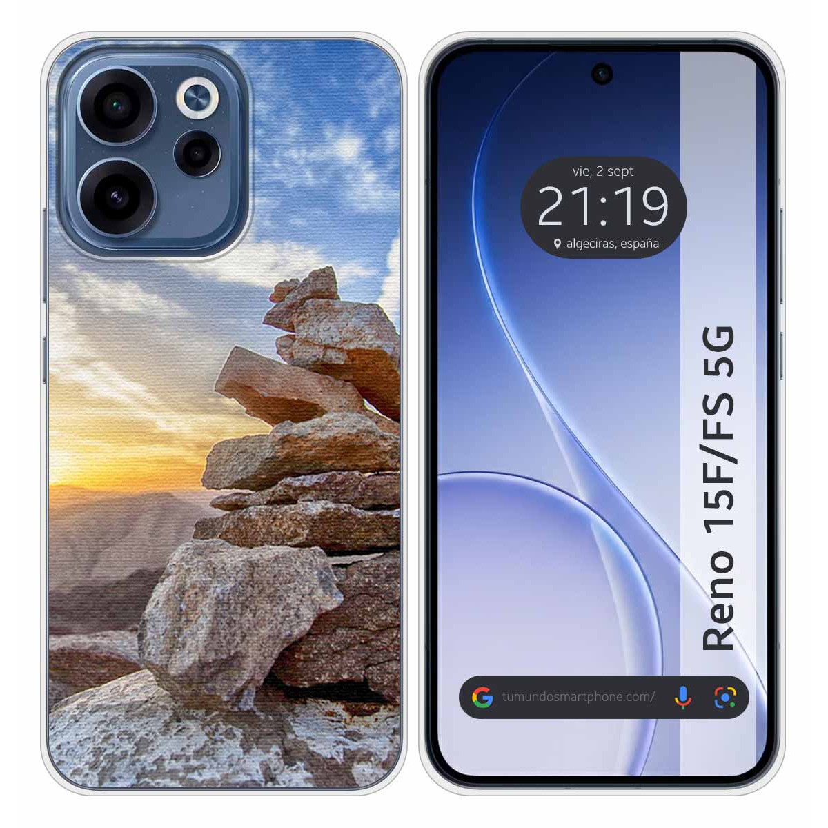 Funda Silicona para Oppo Reno 15 F / 15F 5G...