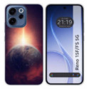Funda Silicona para Oppo Reno 15 F / 15F 5G diseño Tierra Dibujos