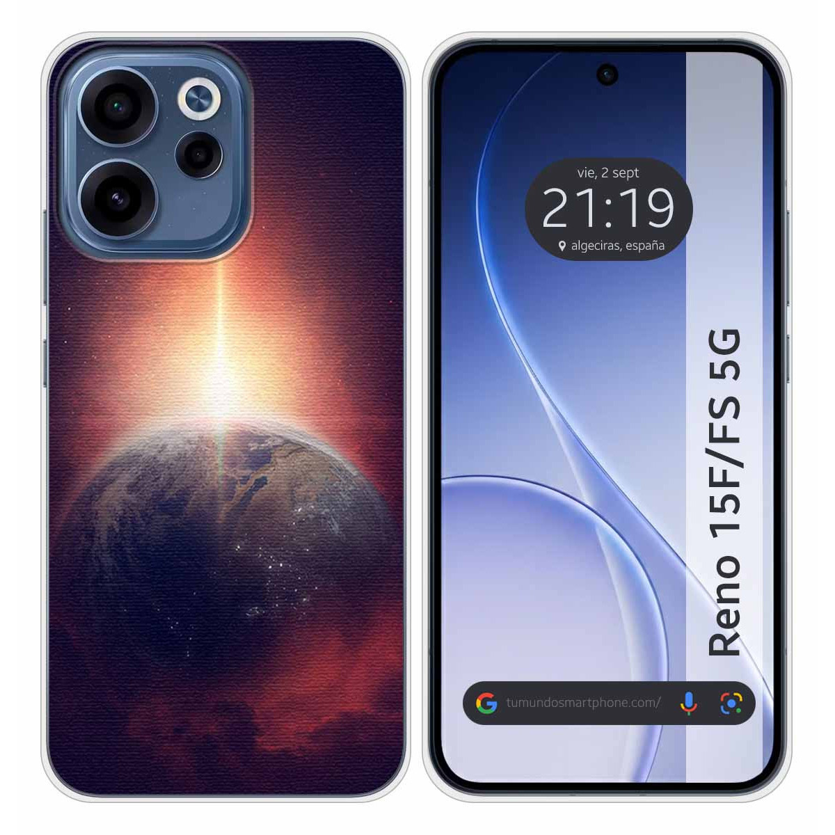 Funda Silicona para Oppo Reno 15 F / 15F 5G...