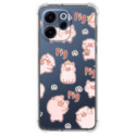 Funda Silicona Antigolpes para Oppo Reno 15 F / 15F 5G diseño Cerdos Dibujos