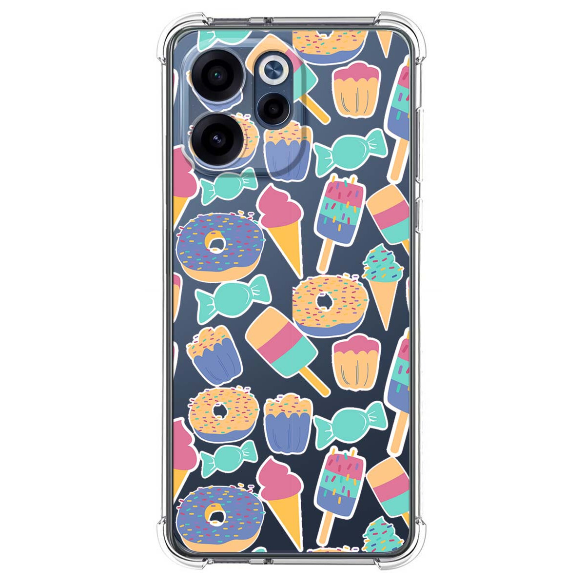 Funda Silicona Antigolpes para Oppo Reno 15 F /...