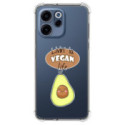 Funda Silicona Antigolpes para Oppo Reno 15 F / 15F 5G diseño Vegan Life Dibujos