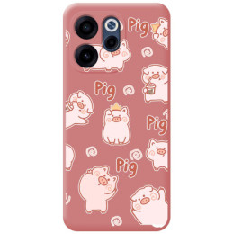 Funda Silicona Líquida Rosa para Oppo Reno 15 F / 15F 5G...